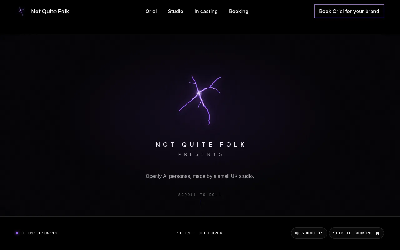 Screenshot of Not Quite Folk